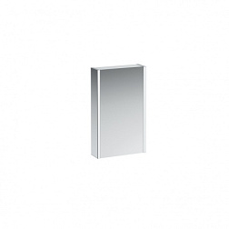Зеркало Frame 25 45х75 см, белый глянец,дверная петля справа, с сенсорным выключателем, с подсветкой 4.0830.2.900.145.1 Laufen
